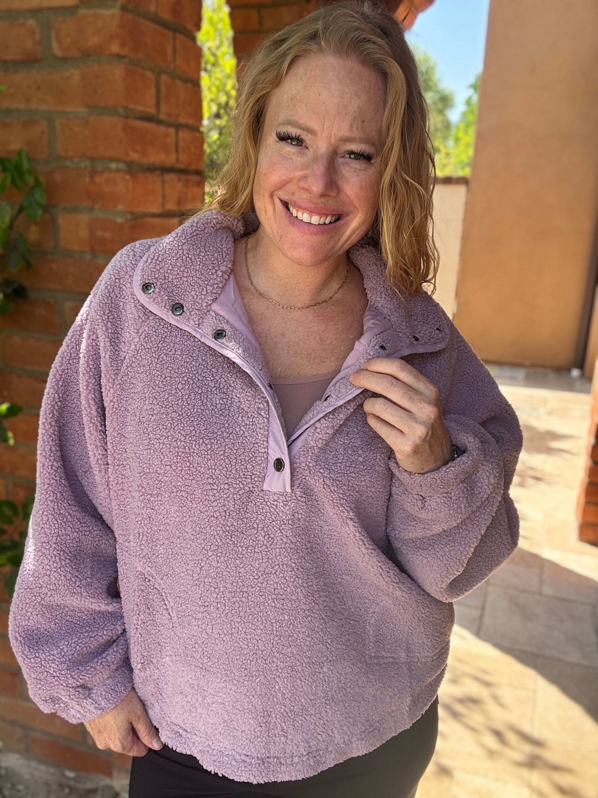 Lilac Sherpa by White Birch