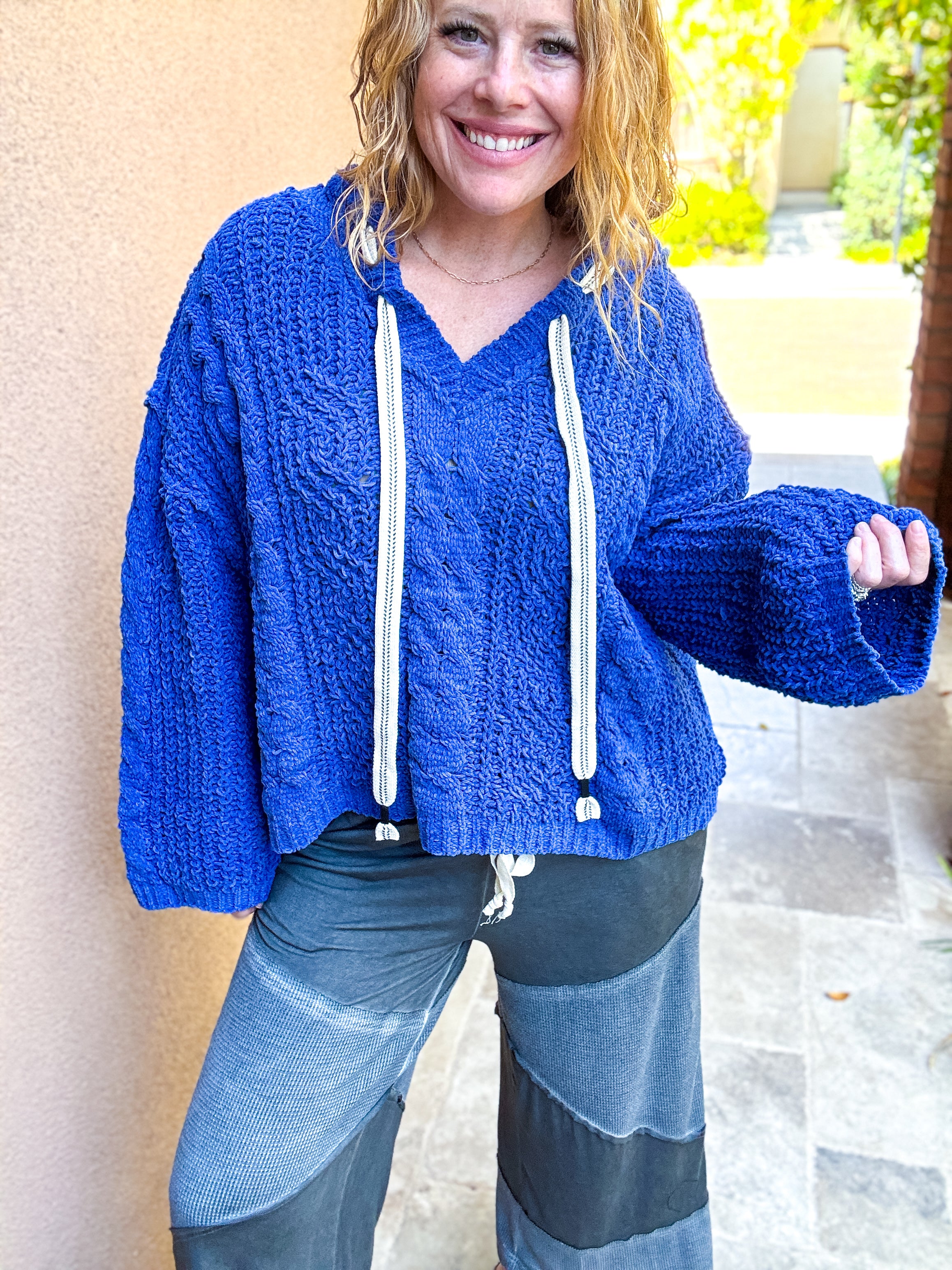 Cozy Cutie Chenille Hoodie by POL