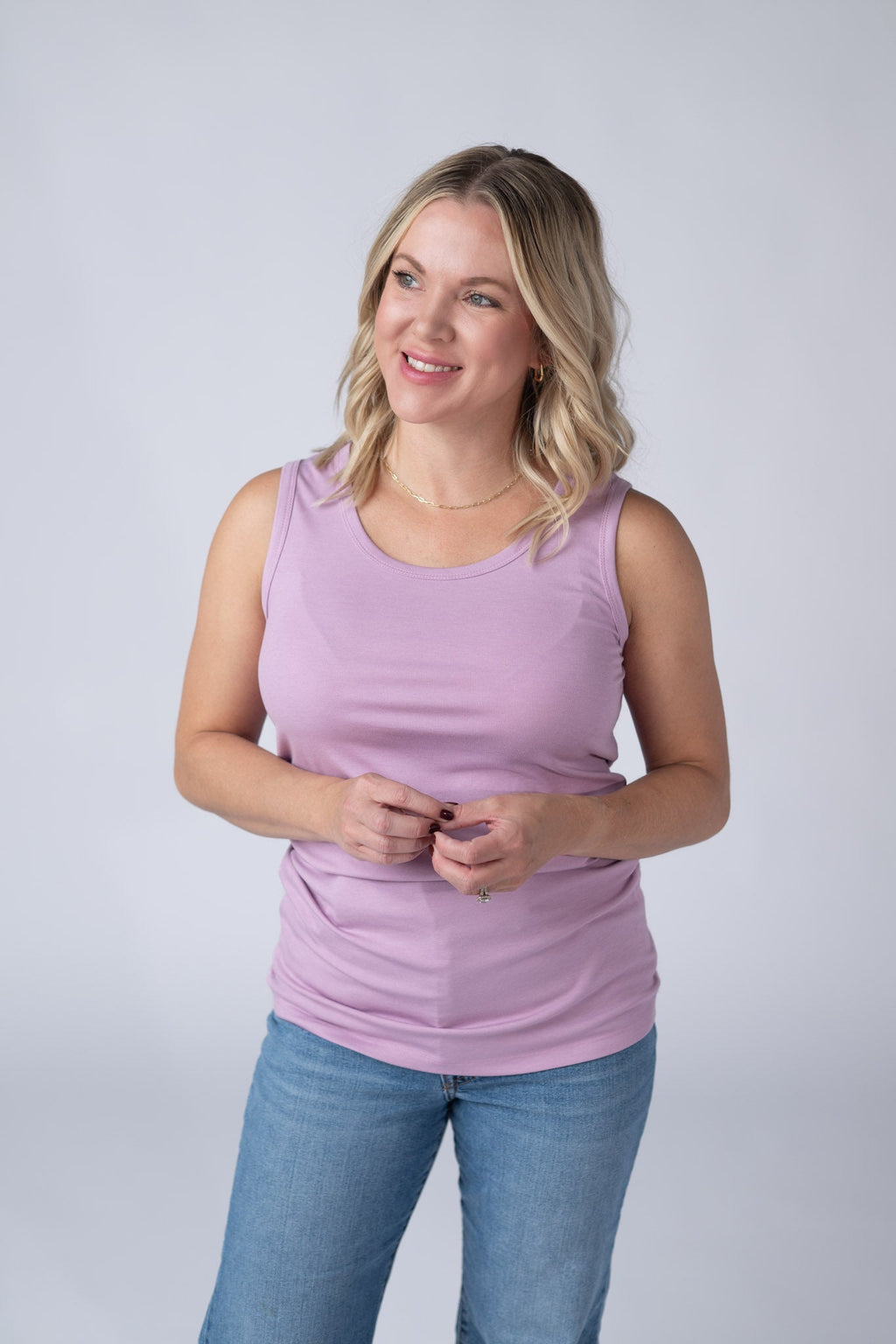 IN STOCK Ava Tank - Lilac