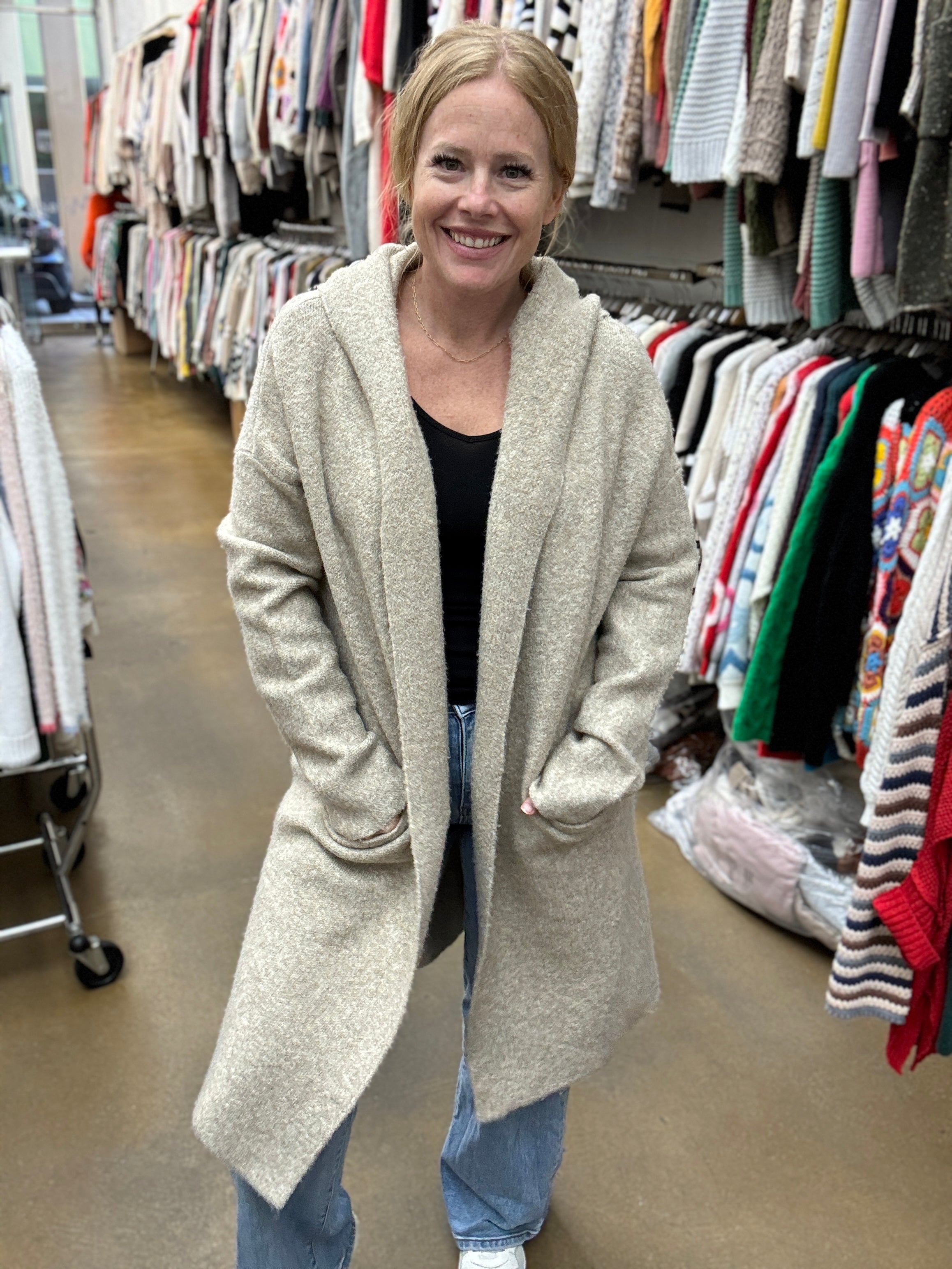 Miracle Soft Hooded Autumn Coat Cardigan