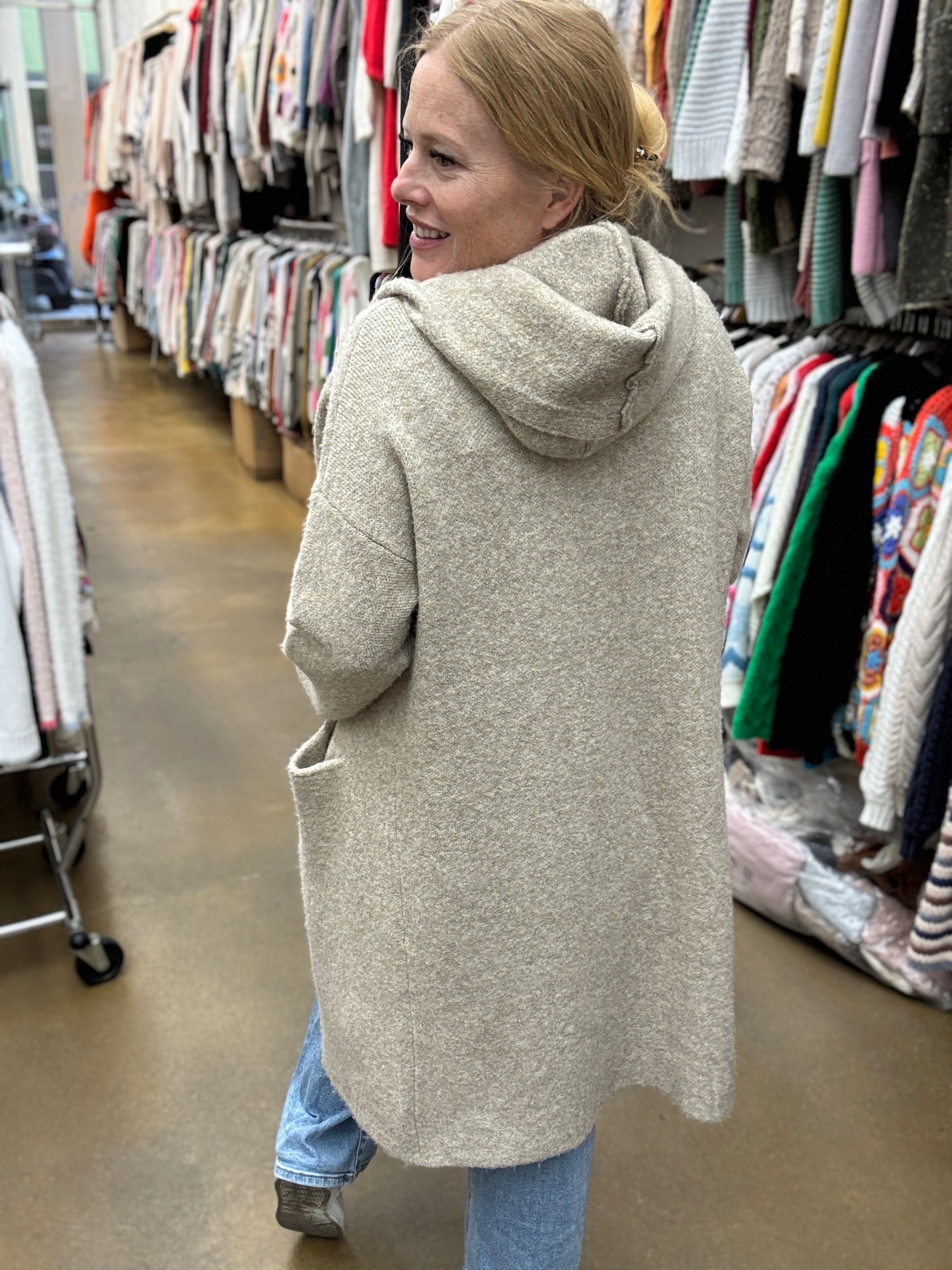 Miracle Soft Hooded Autumn Coat Cardigan