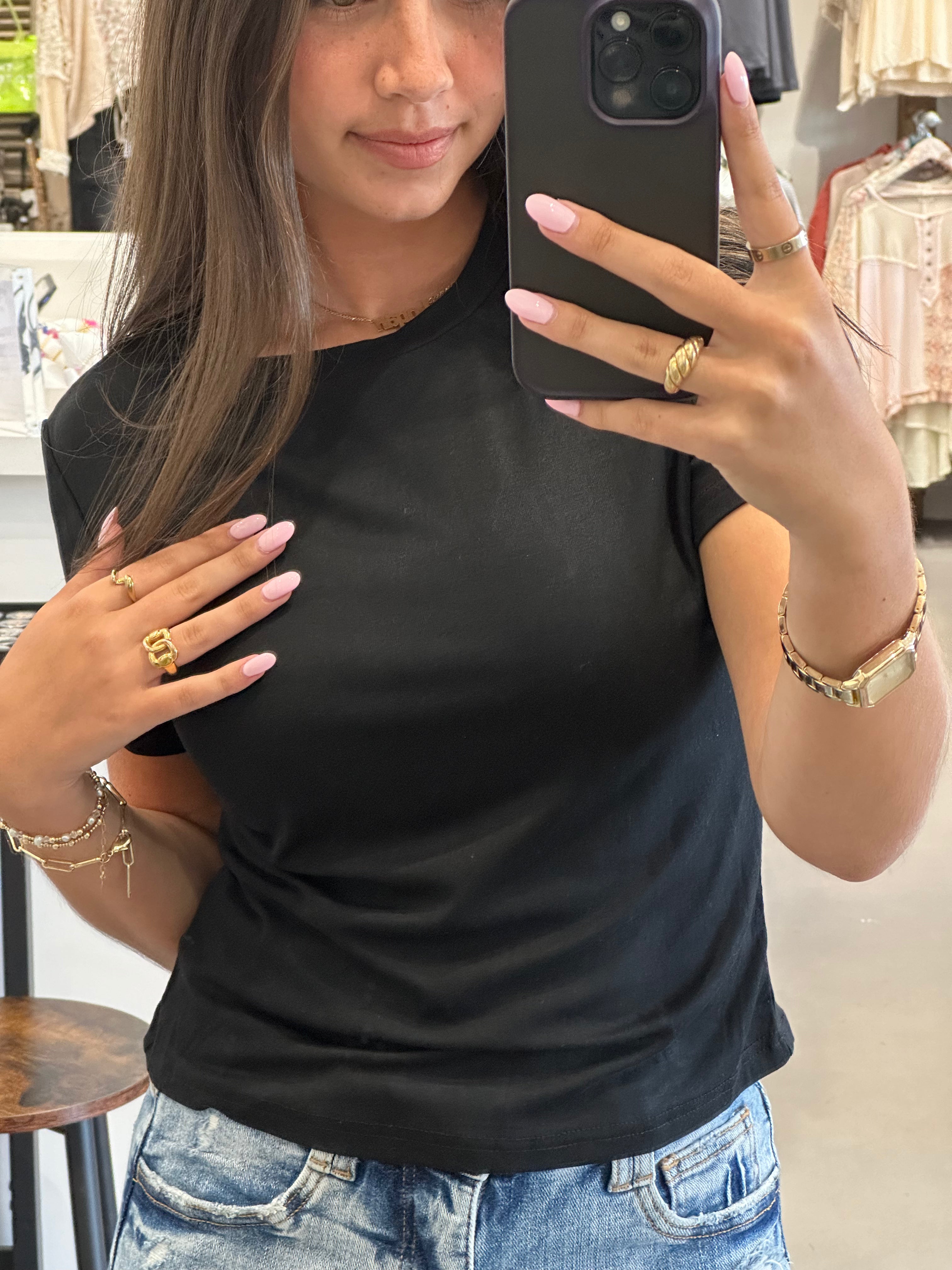 Round Neck Short Sleeve T-Shirt