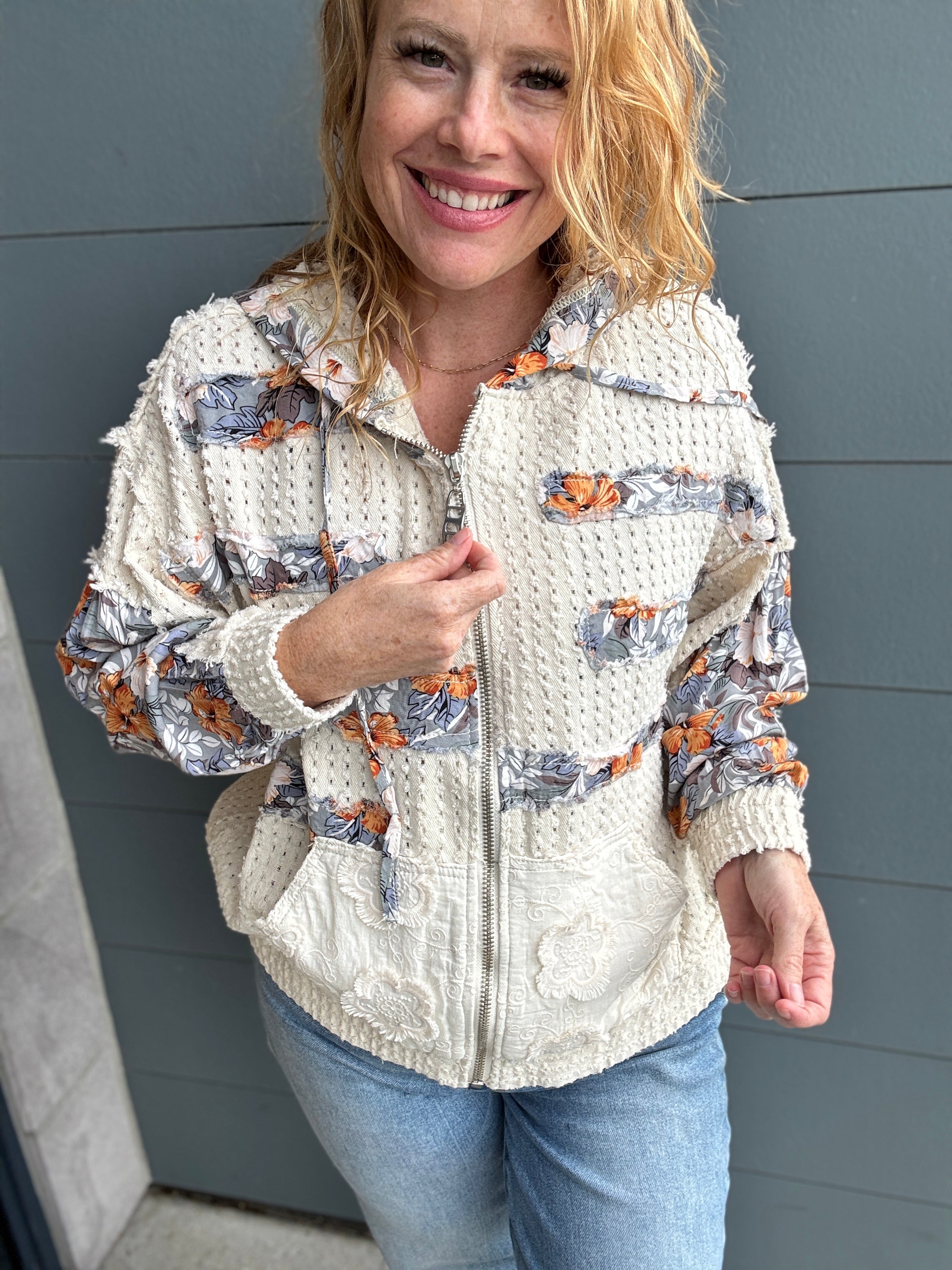 Make a Run For It Zip Up by POL