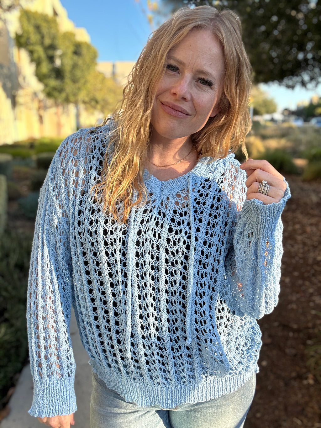 Barefoot Soul Crochet Knit Sweater