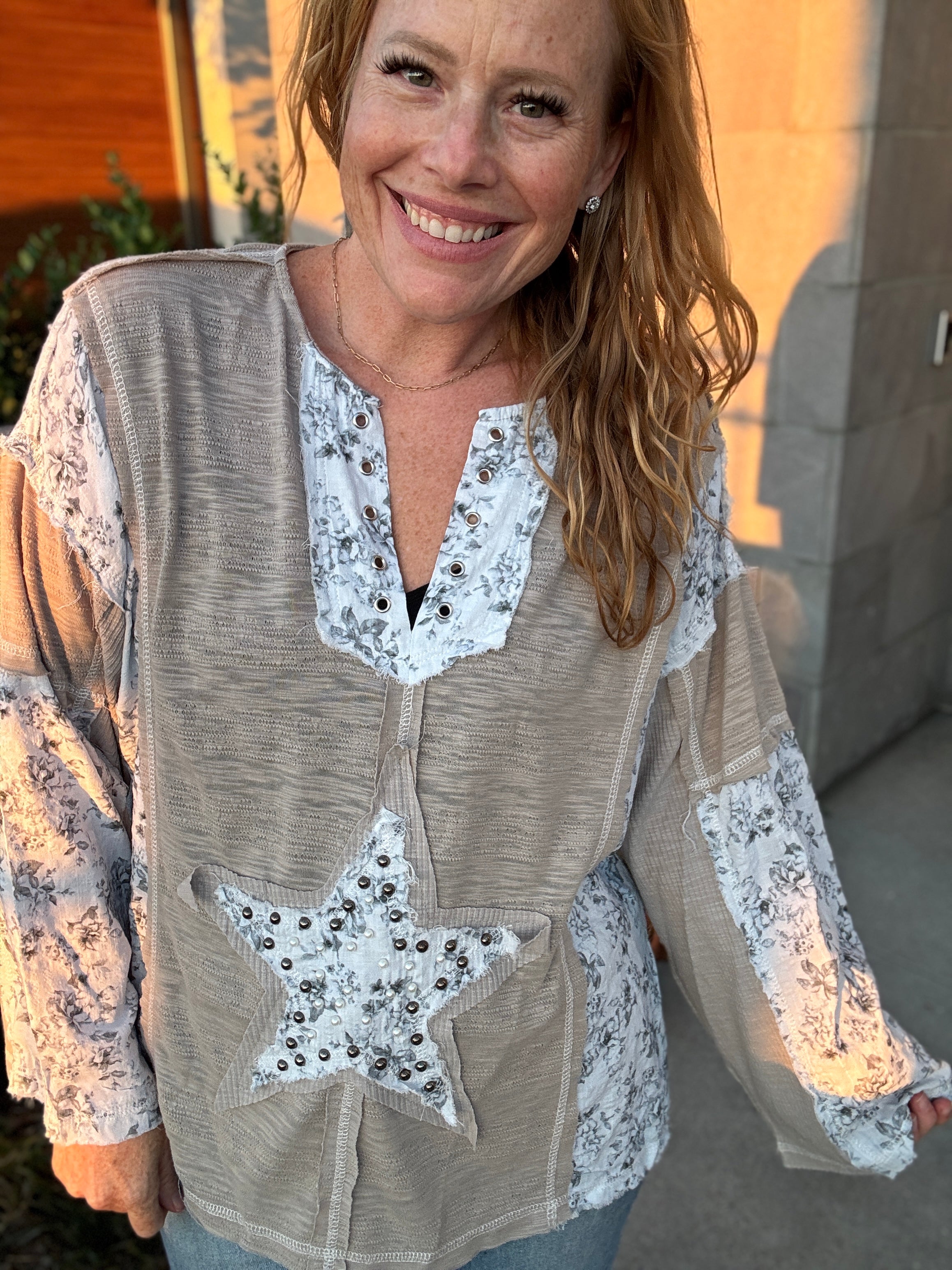 Grey Area Top by POL