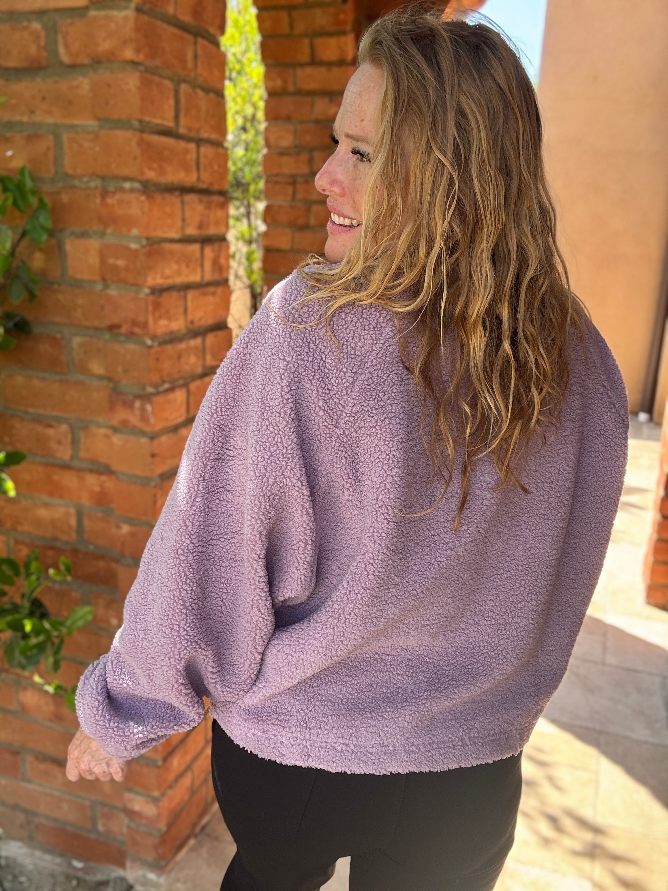 Lilac Sherpa by White Birch