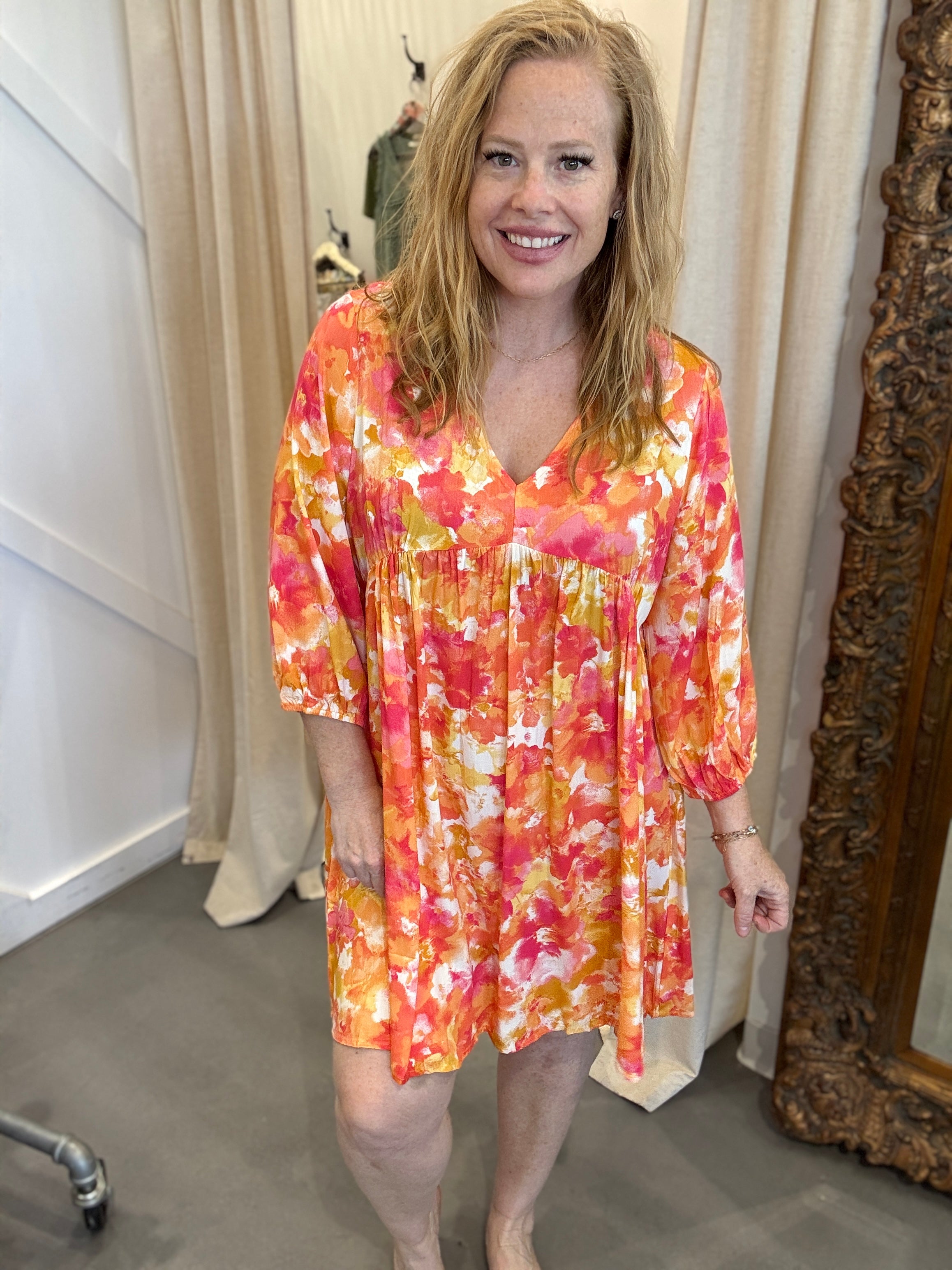 Flirty Floral Dress *AndTheWhy Live*