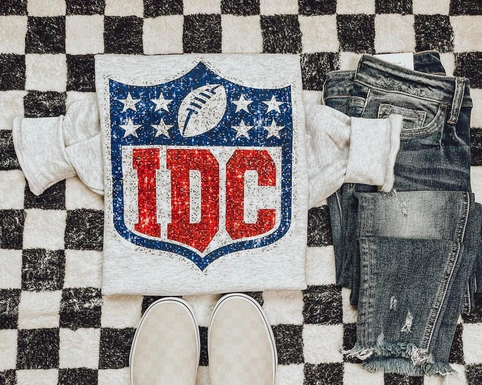 IDC Football Crewneck