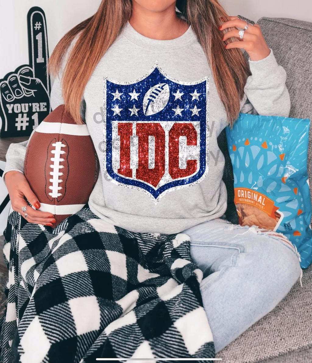 IDC Football Crewneck