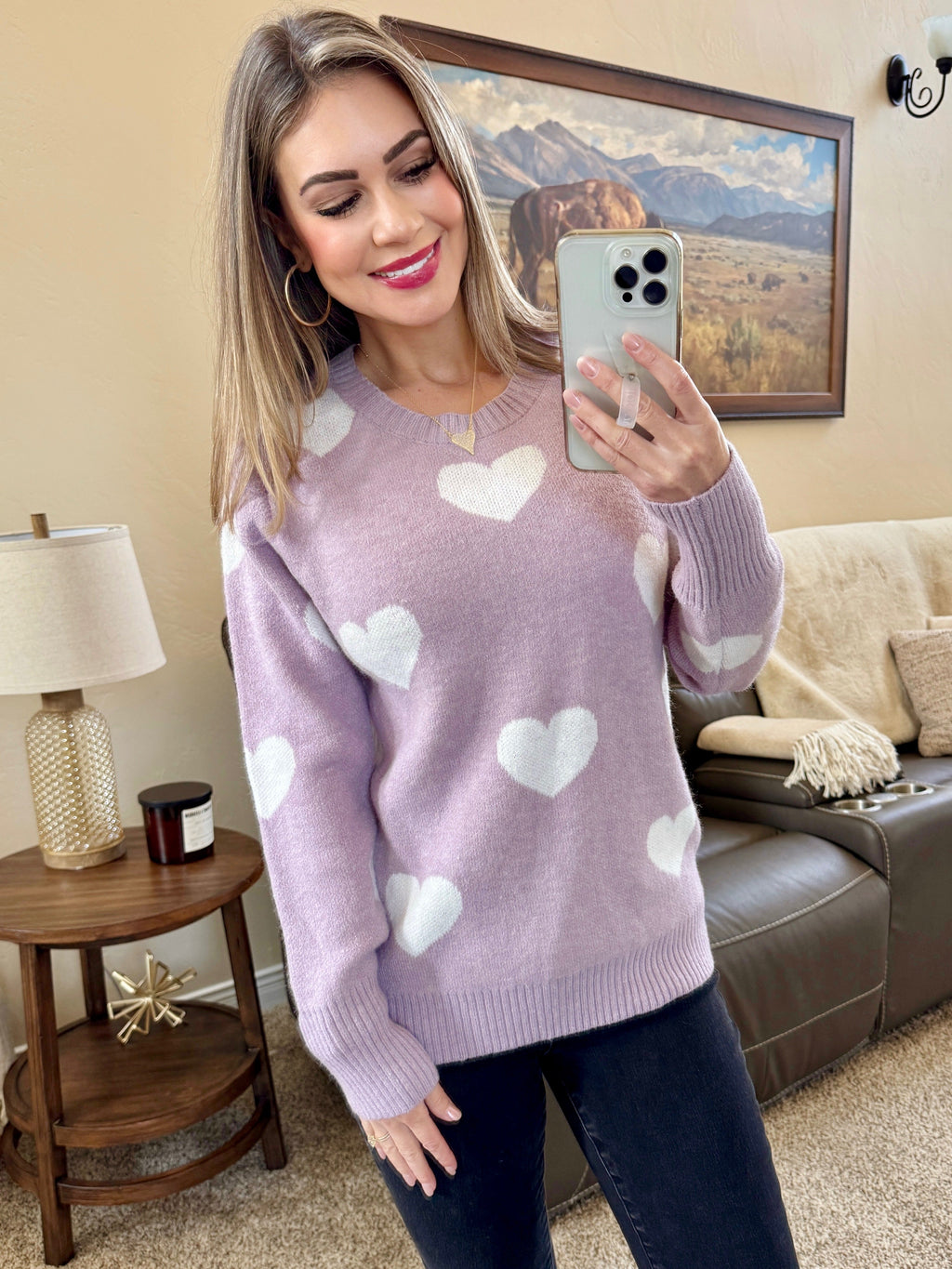 IN STOCK Endless Love Sweater - Lavender