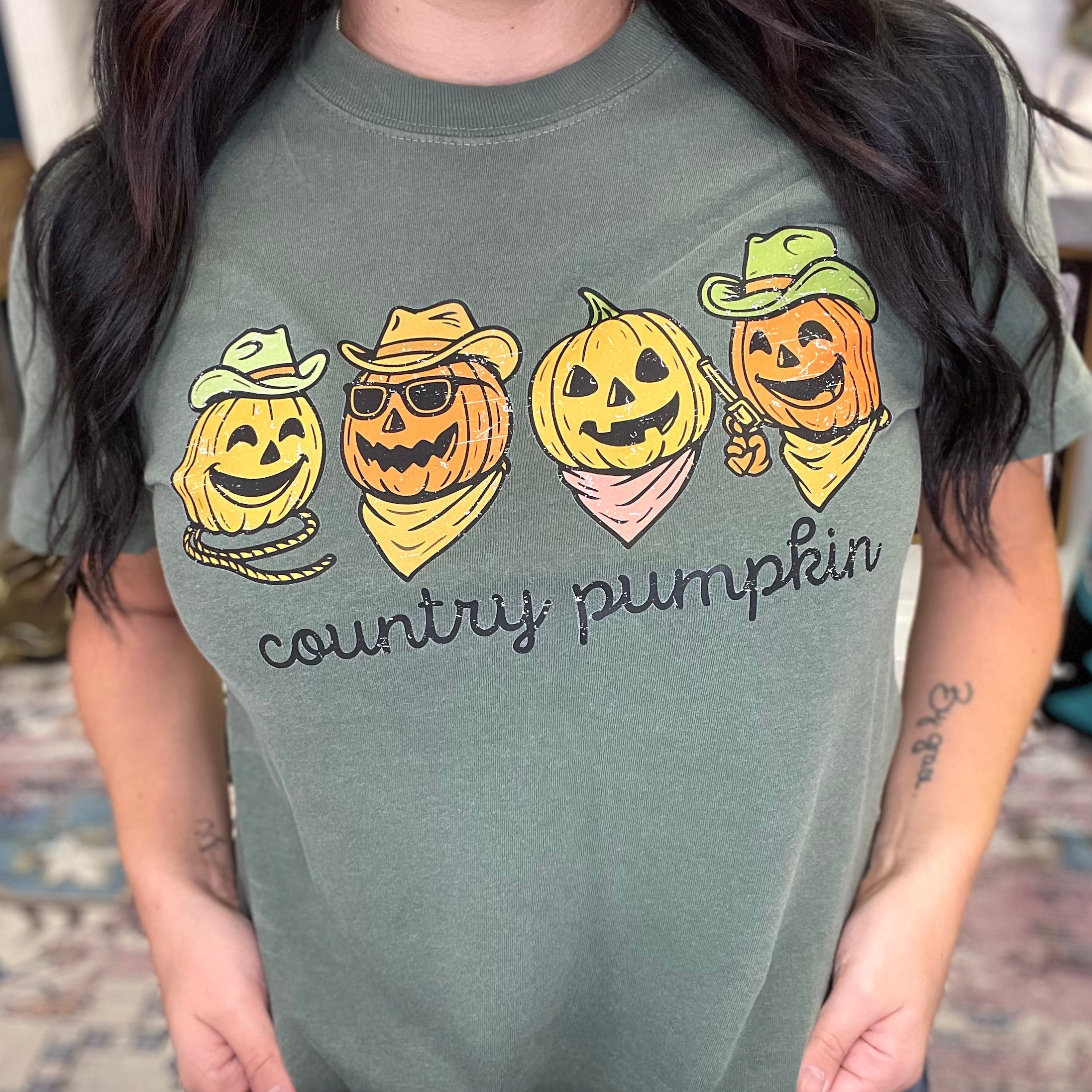 Country Pumpkin Graphic Tee