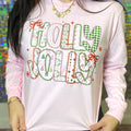 Holly Jolly Patterns Graphic Tee