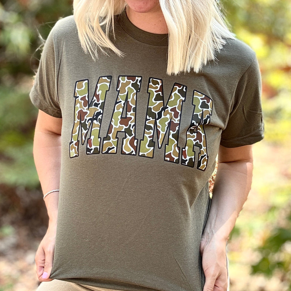 Camo Mama Graphic Tee