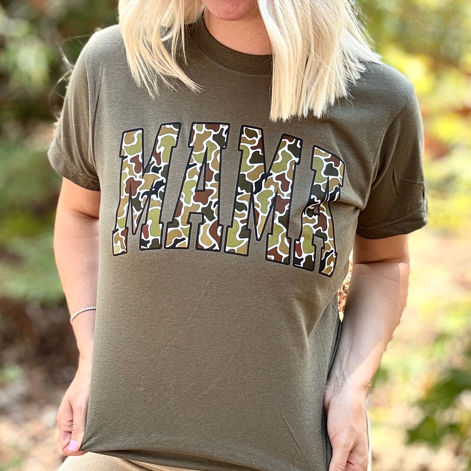 Camo Mama Graphic Tee