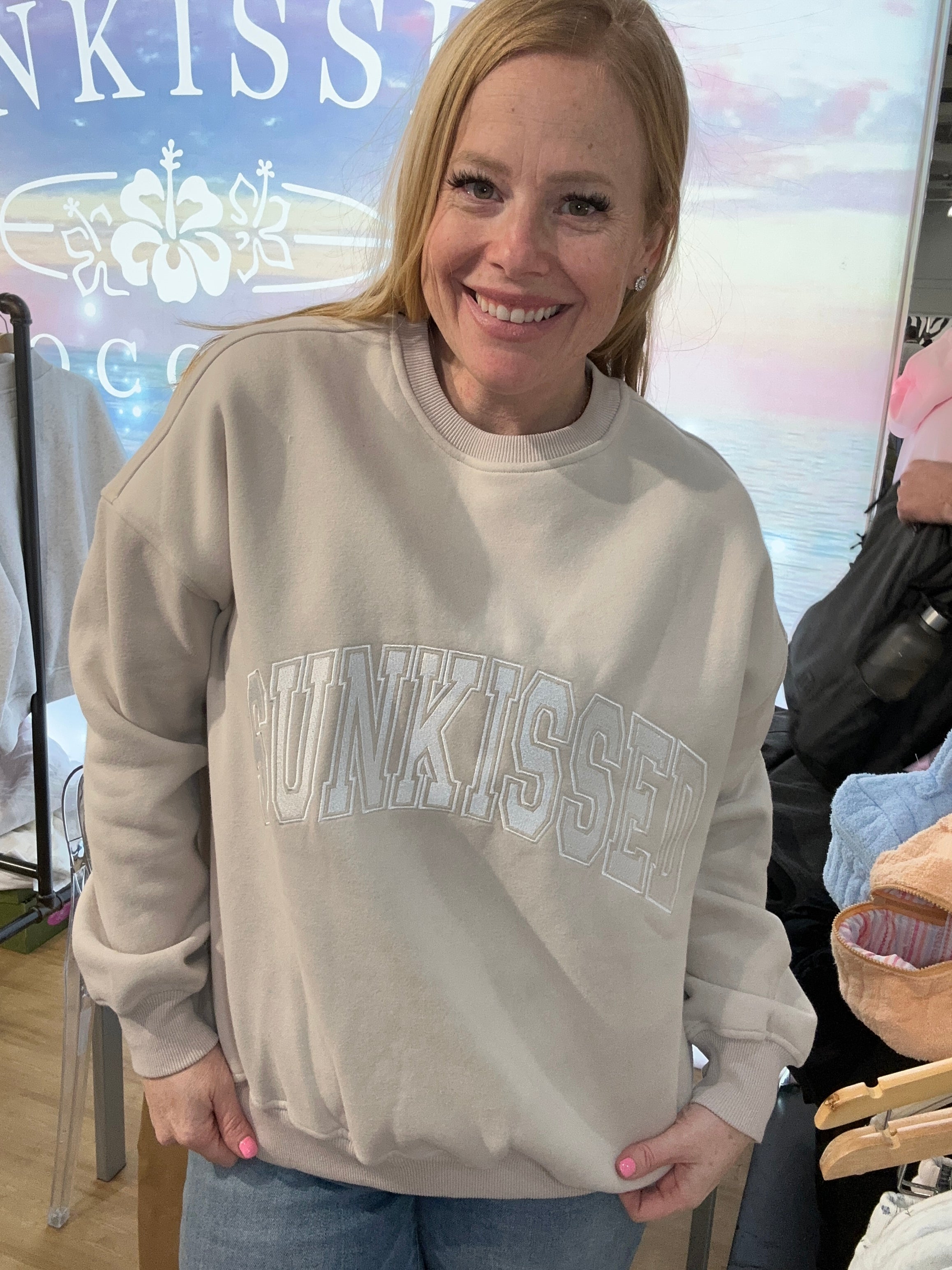 Sunkissed Crewneck - NYC Market Exclusive