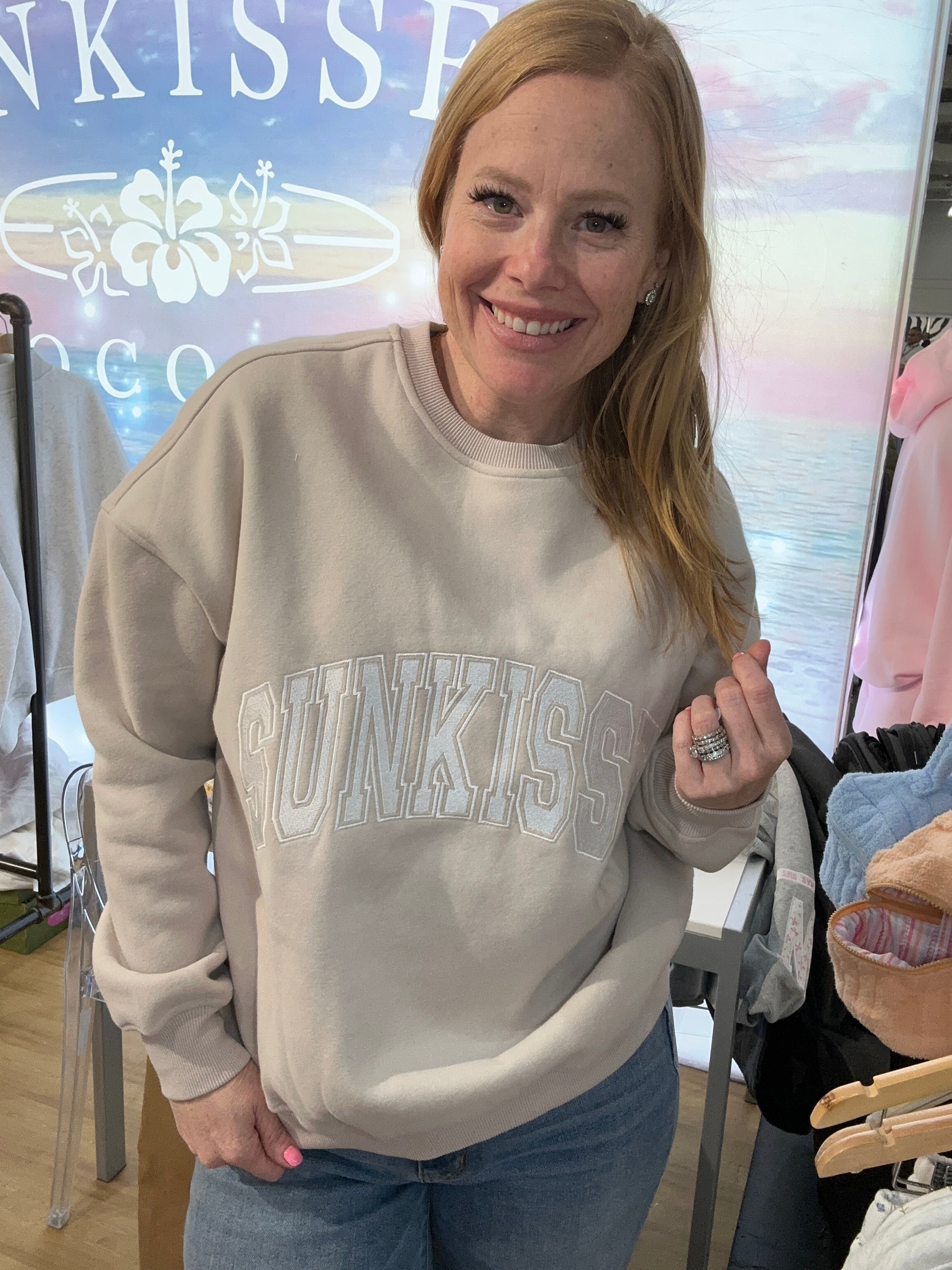 Sunkissed Crewneck - NYC Market Exclusive