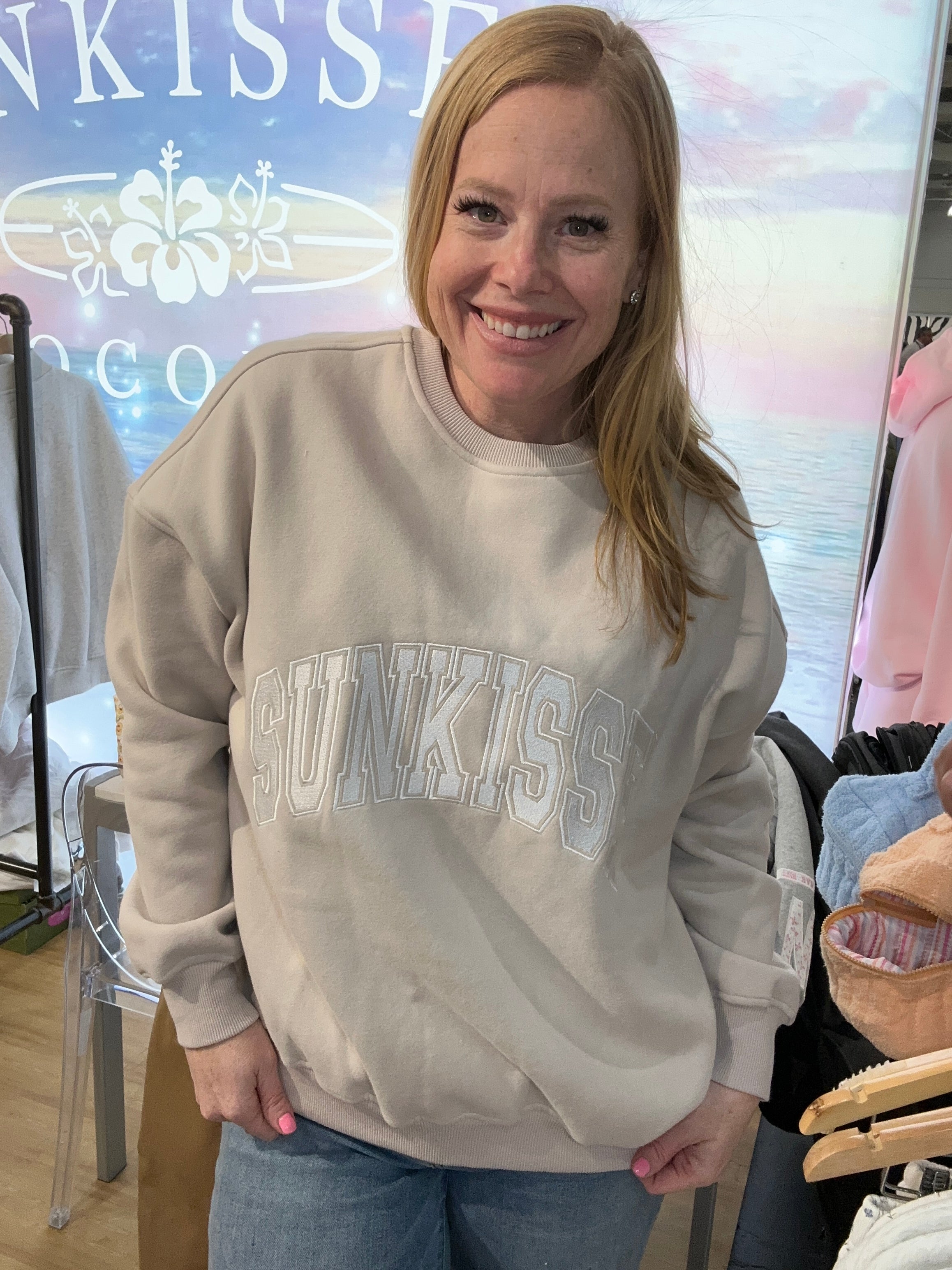 Sunkissed Crewneck - NYC Market Exclusive