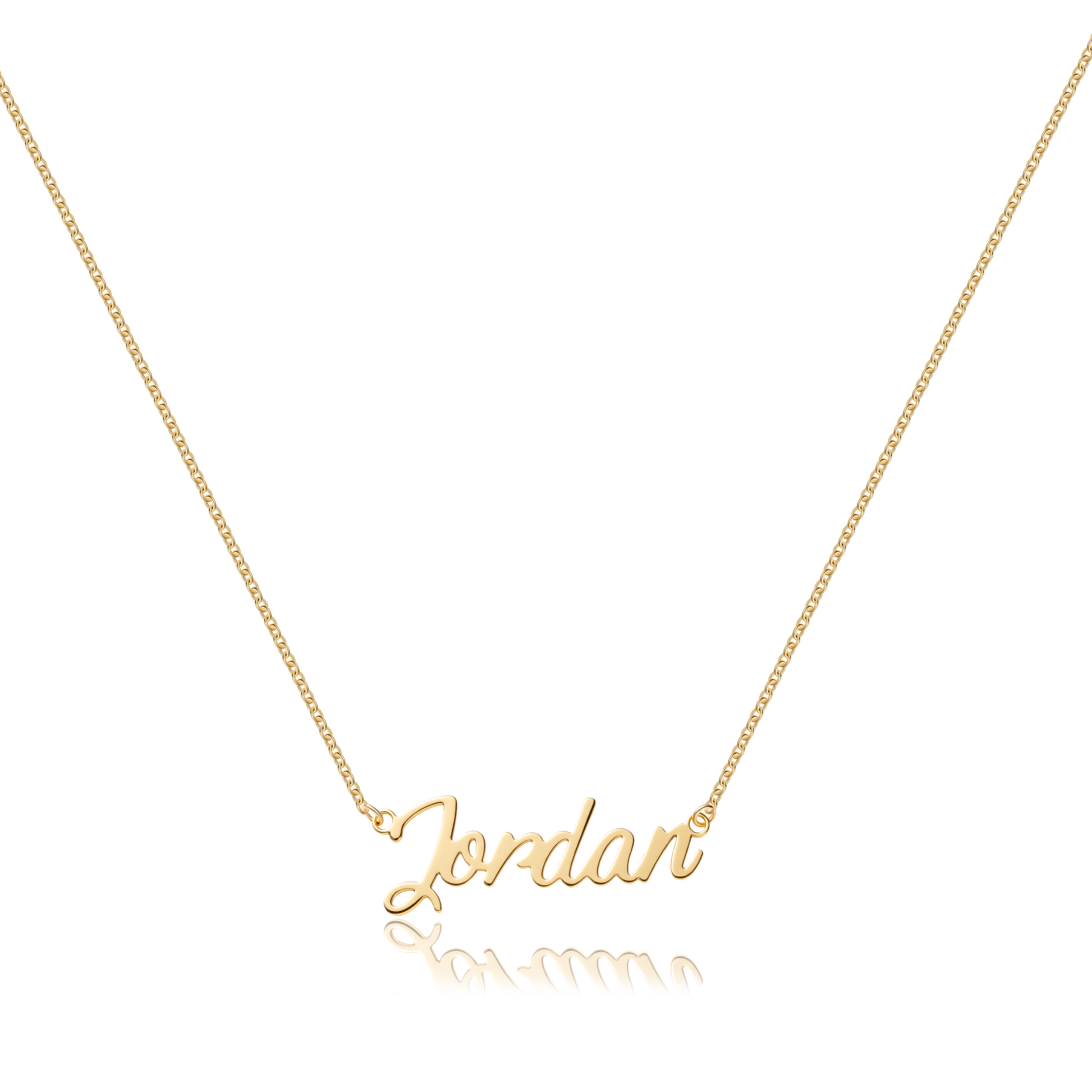 Custom Classic Script Name Necklace (Water Resistant)
