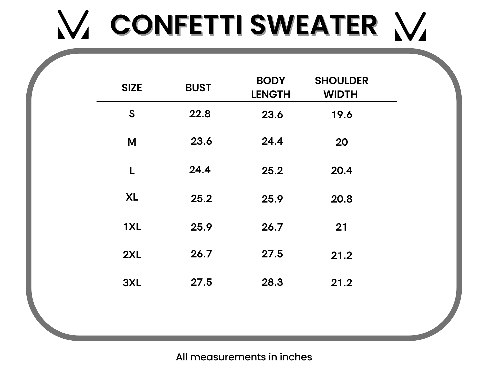 IN STOCK Confetti Sweater - Blue