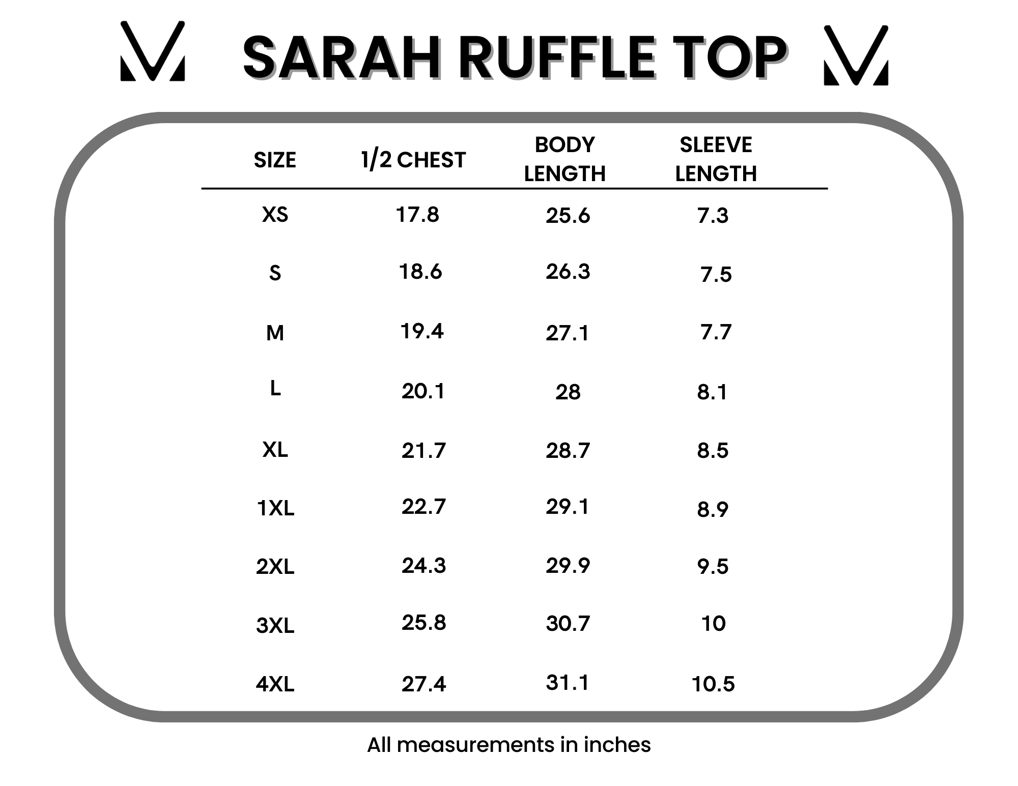 IN STOCK Sarah Ruffle Short Sleeve - Mocha FINAL SALE