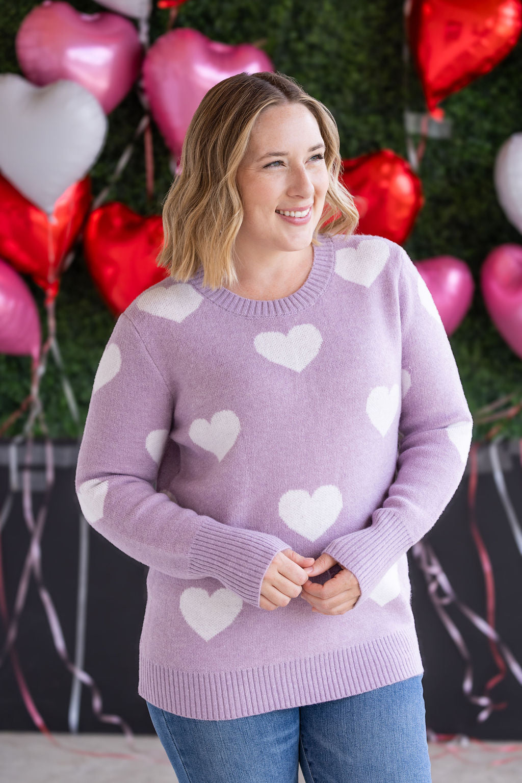 IN STOCK Endless Love Sweater - Lavender