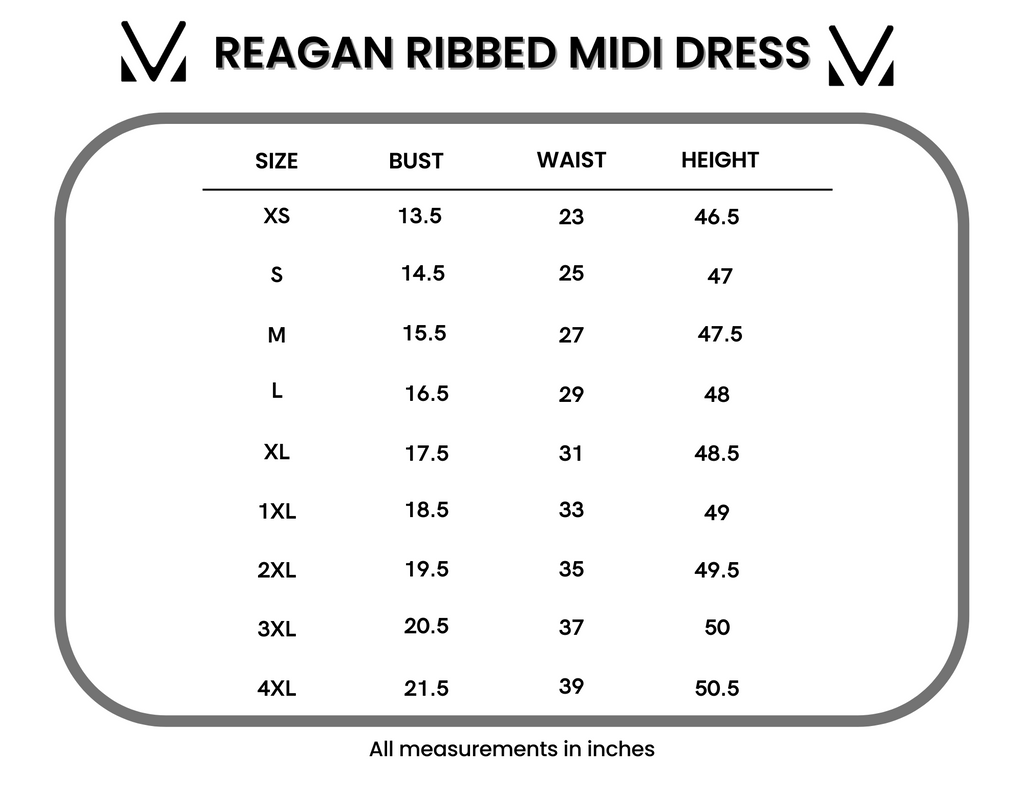 IN STOCK Reagan Ribbed Midi Dress - Red Stripes FINAL SALE