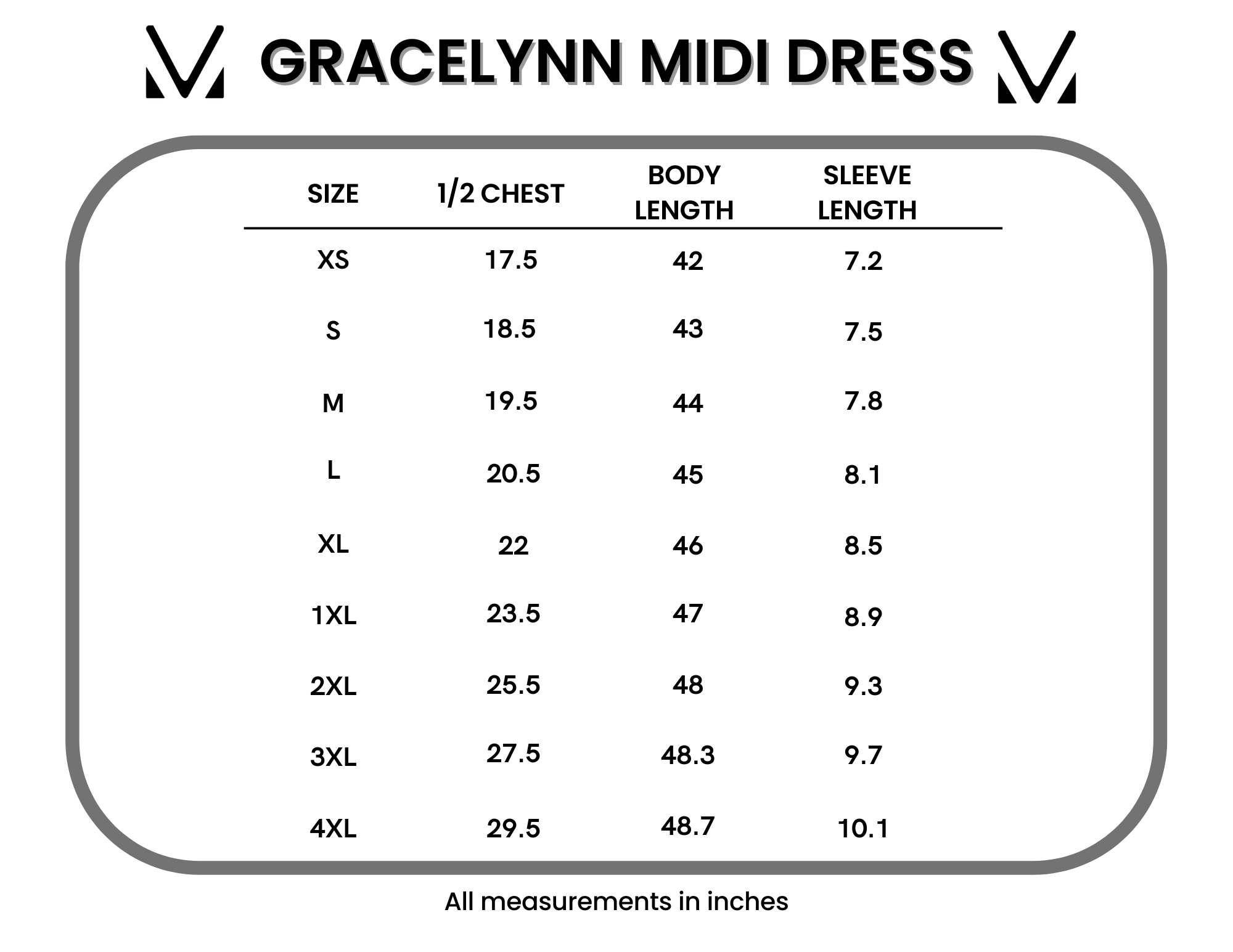 IN STOCK Gracelynn Midi Dress - Black