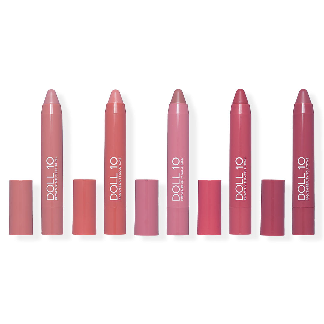 One Kiss At a Time Holiday Lip Crayon Collection