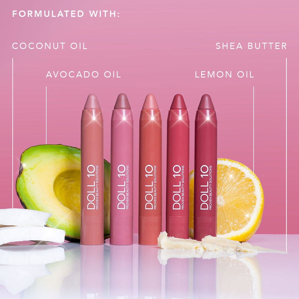 One Kiss At a Time Holiday Lip Crayon Collection