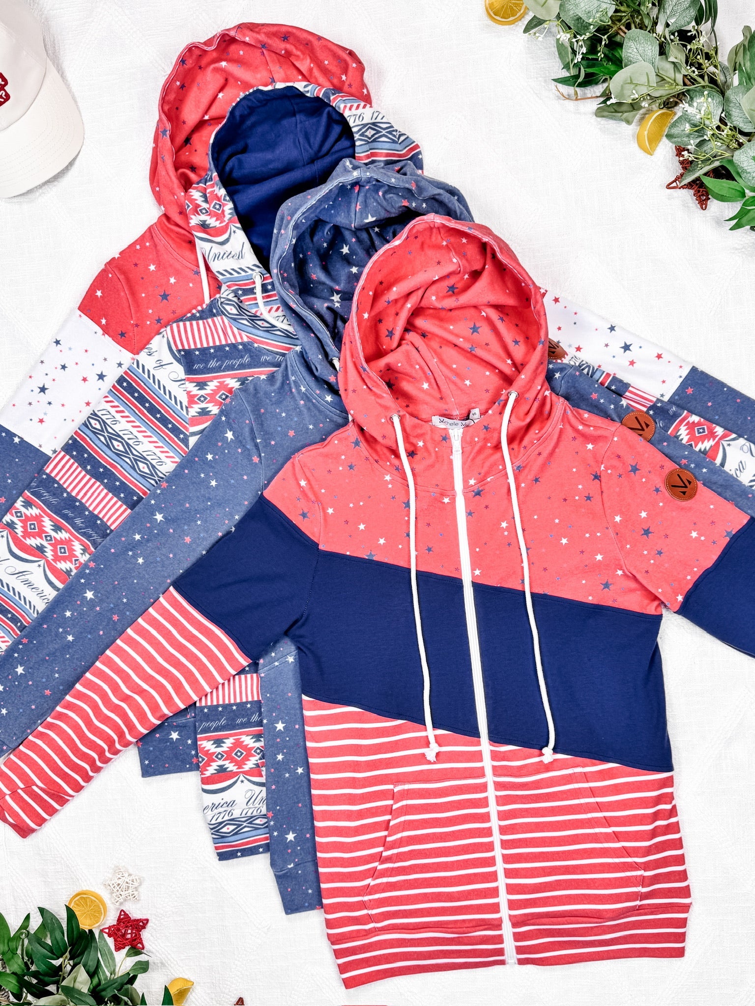 IN STOCK HalfZip Hoodie - American Roots