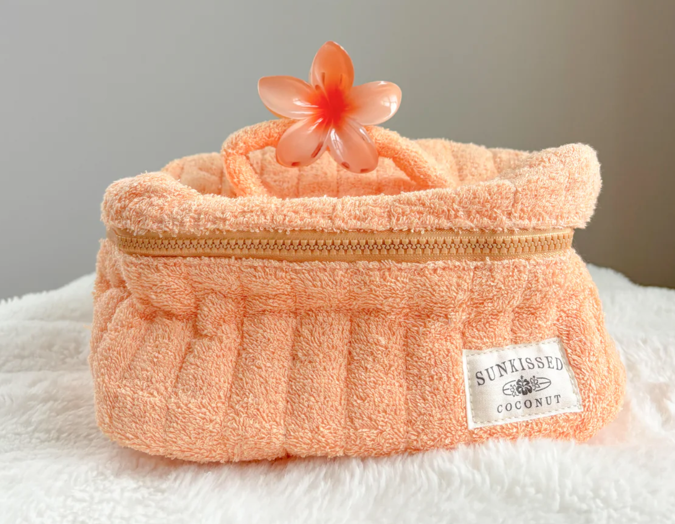 Sunkissed Coconut Cosmetic Bag