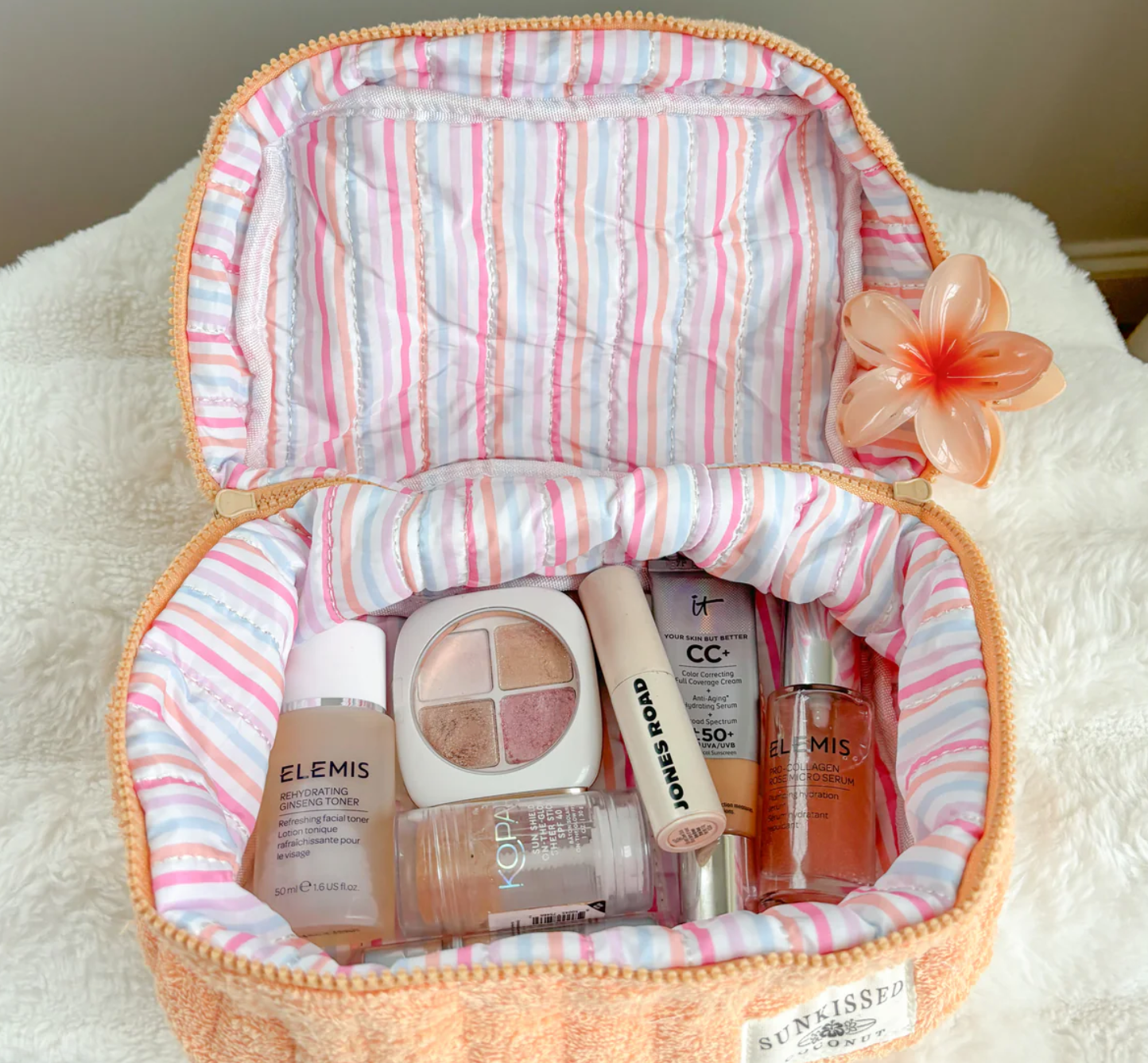 Sunkissed Coconut Cosmetic Bag