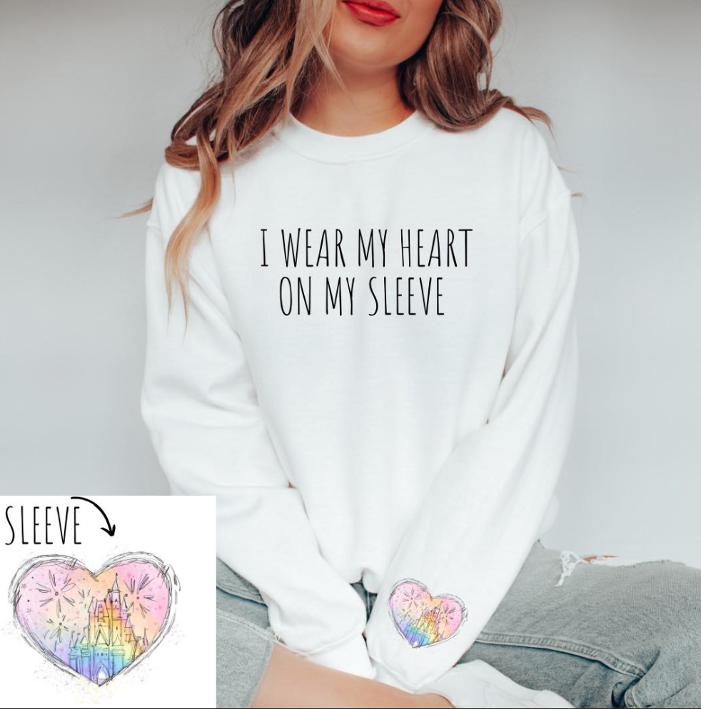 Heart on my Sleeve Sweatshirt