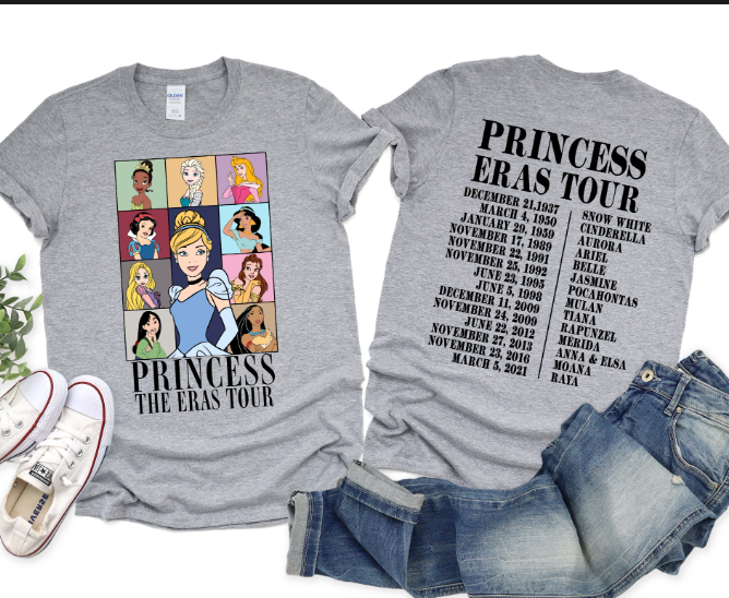 Princess  World Tour Tee/Sweatshirt