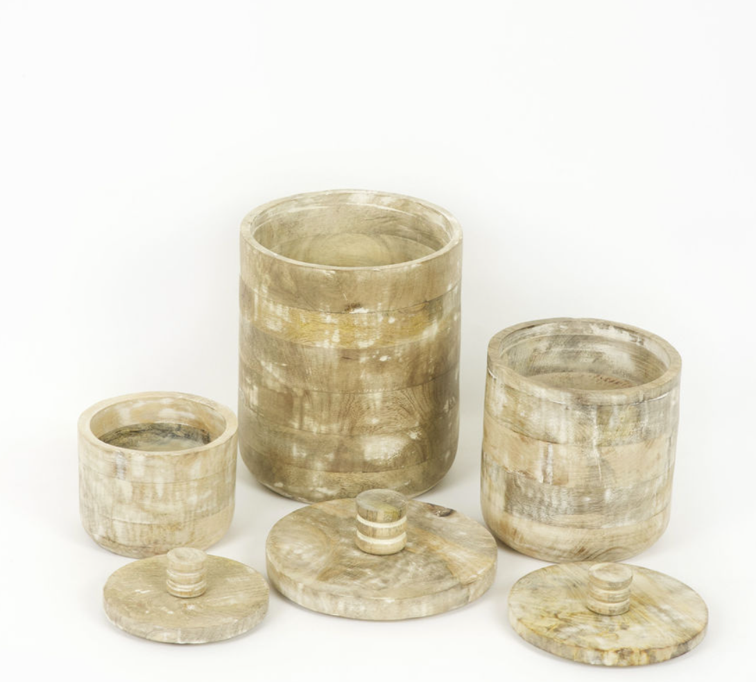 Mango Nested Canisters Set of three