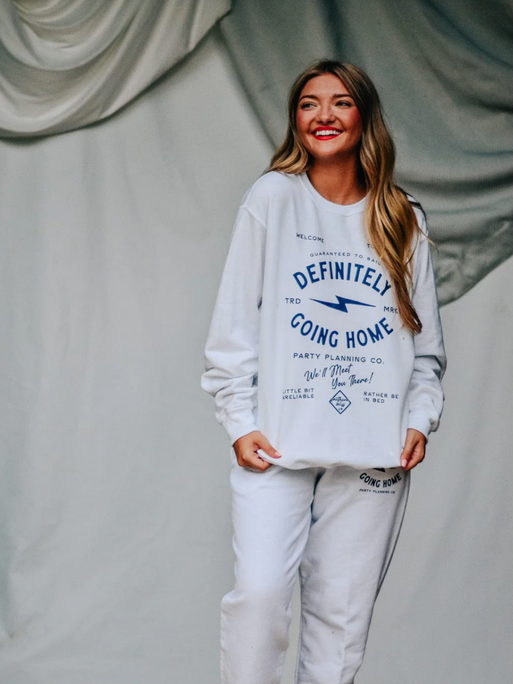 Definitely Going Home Crewneck by Southern Bliss