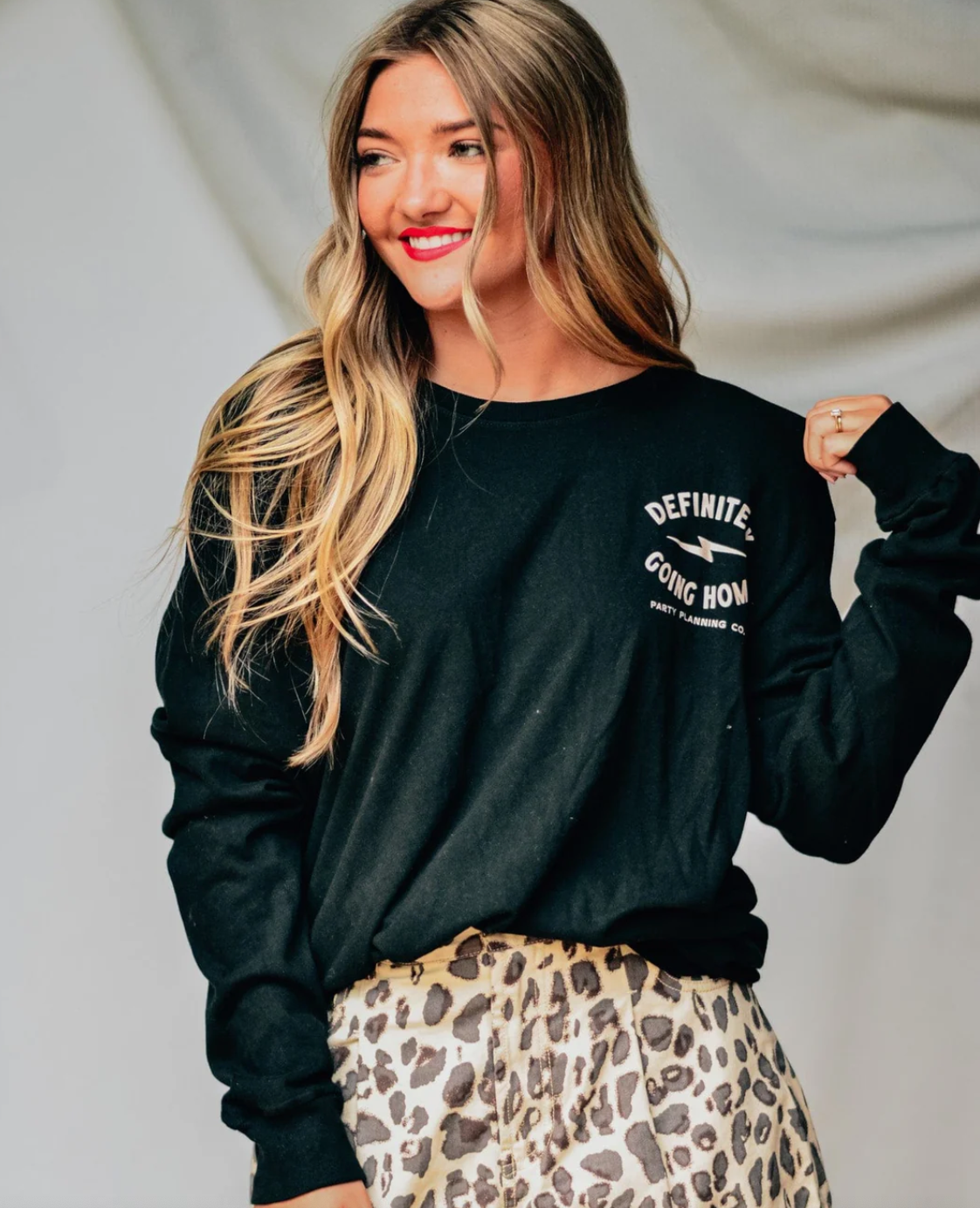 Definitely Going Home Long Sleeve by Southern Bliss