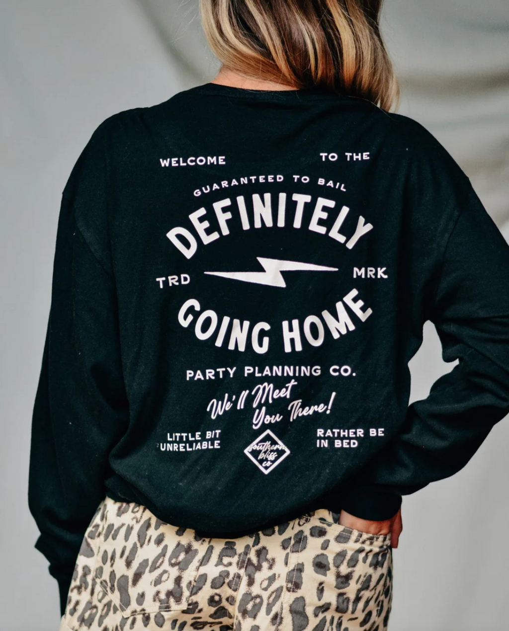 Definitely Going Home Long Sleeve by Southern Bliss