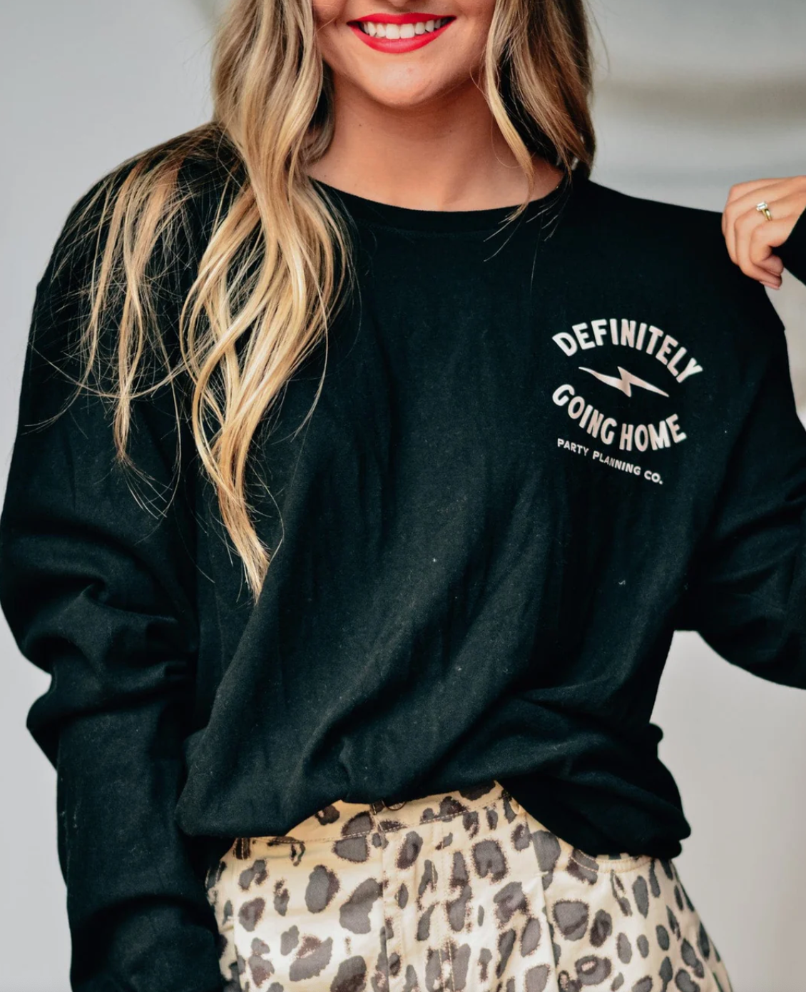 Definitely Going Home Long Sleeve by Southern Bliss