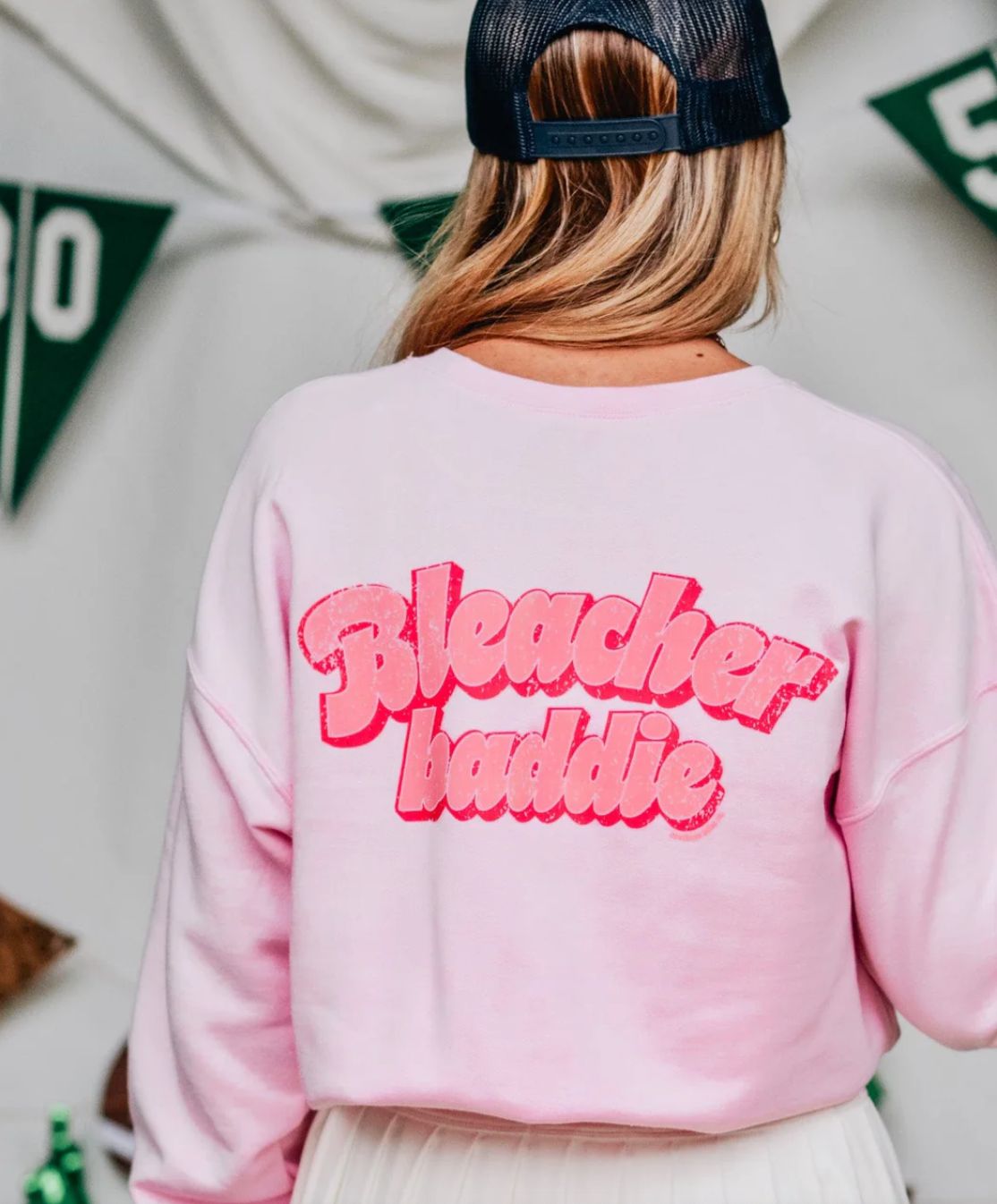 Bleacher Baddie Crewneck by Southern Bliss