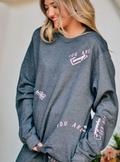 You Are Enough Crewneck by Southern Bliss