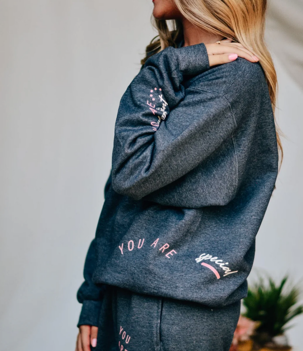 You Are Enough Crewneck by Southern Bliss