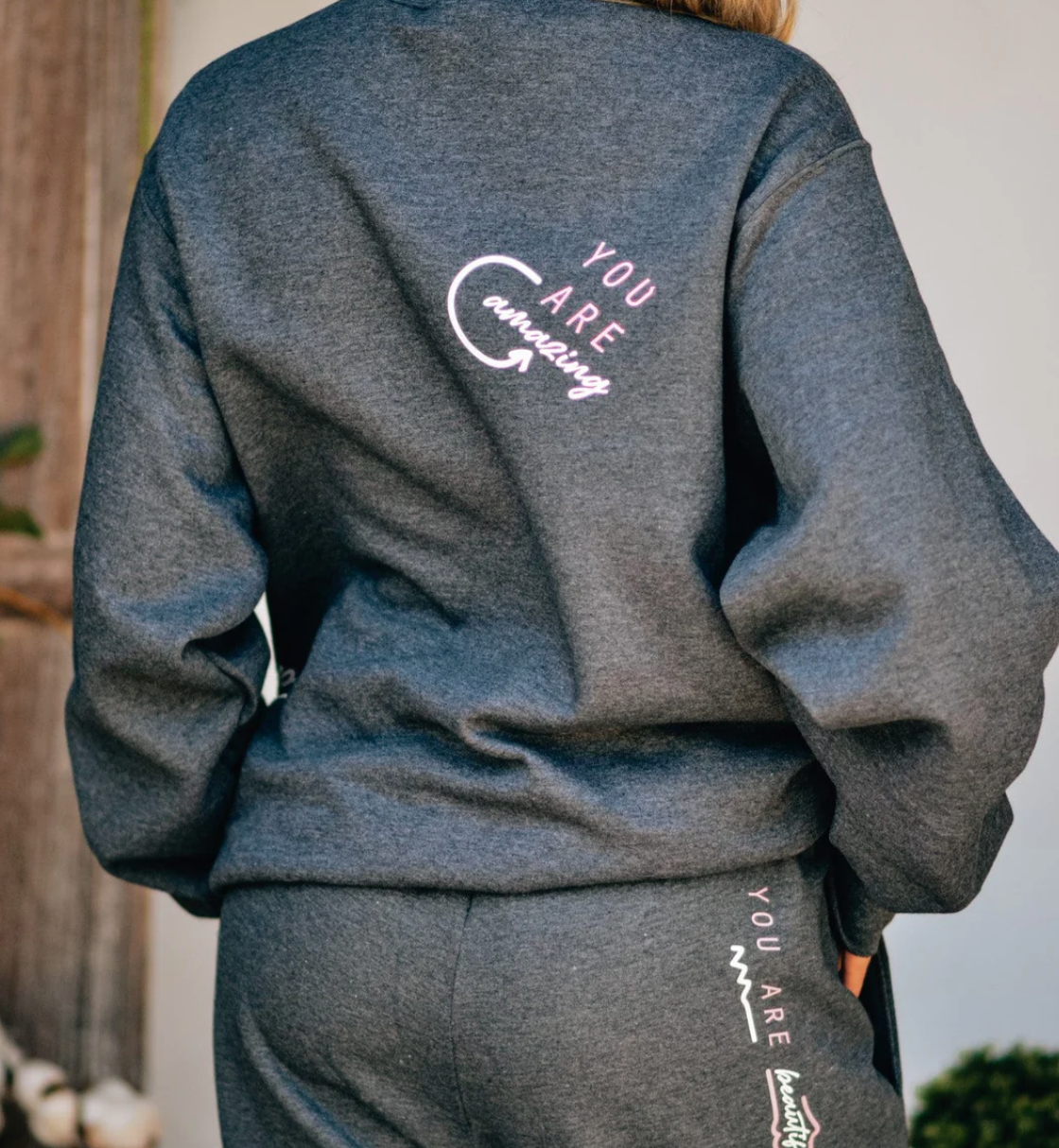 You Are Enough Crewneck by Southern Bliss