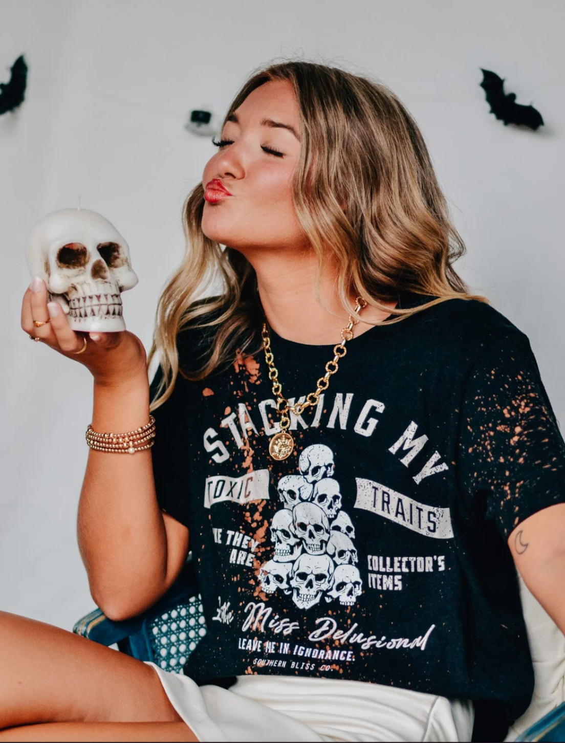 Toxic Traits Tee by Southern Bliss