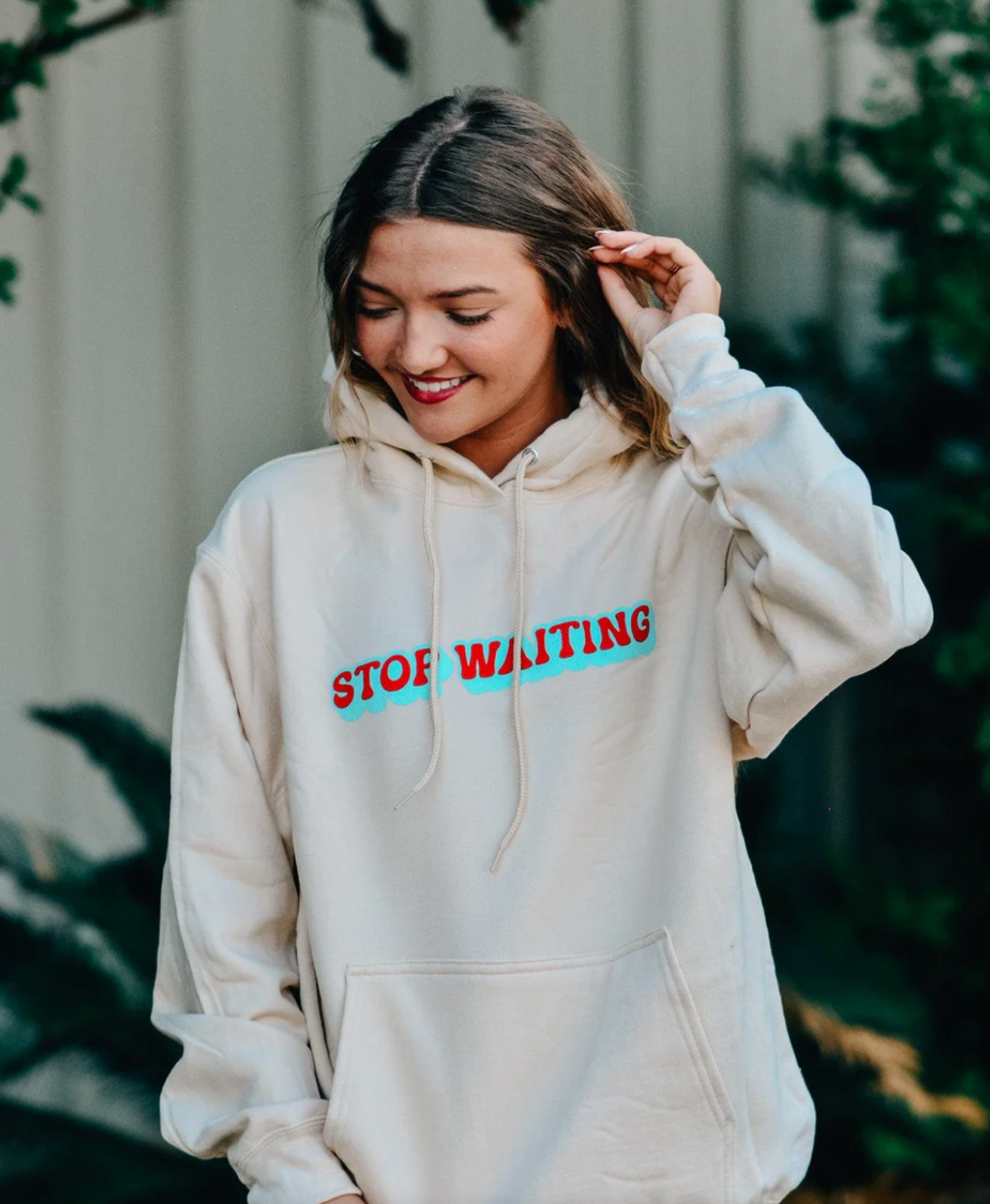 Stop Waiting Hoodie by Southern Bliss