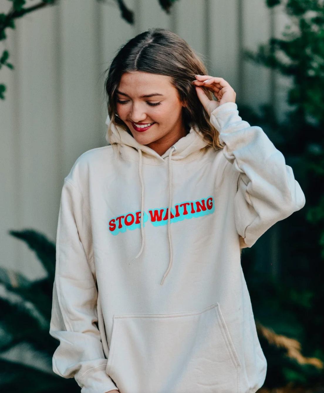 Stop Waiting Hoodie by Southern Bliss