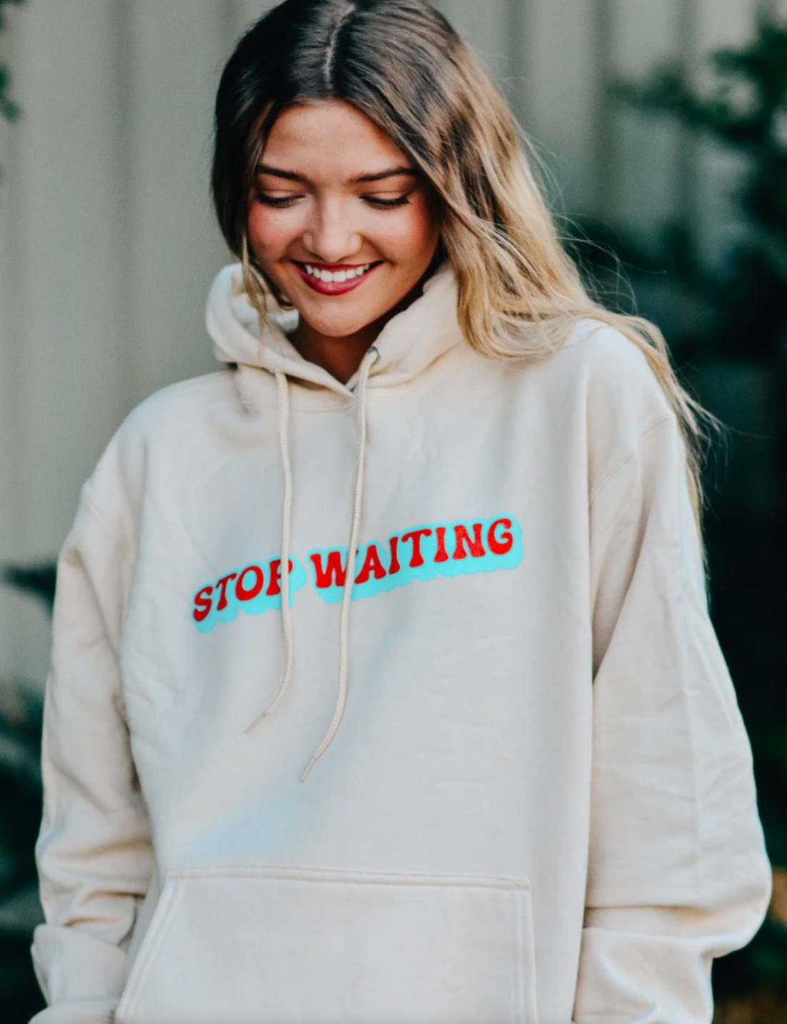 Stop Waiting Hoodie by Southern Bliss