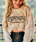 Expensive Bomba Crewneck by Southern Bliss