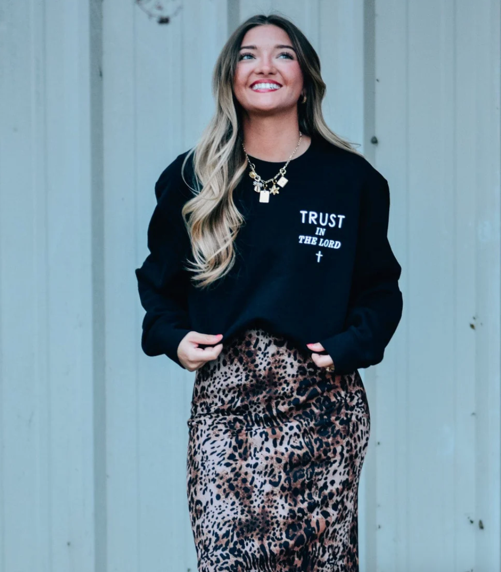 Trust in the Lord Crewneck by Southern Bliss