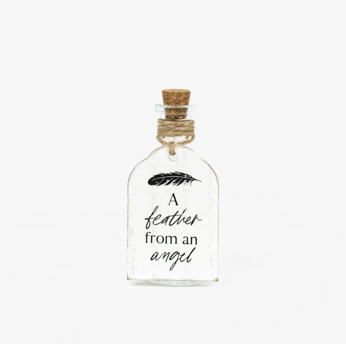 A Feather from an Angel Message in a Bottle